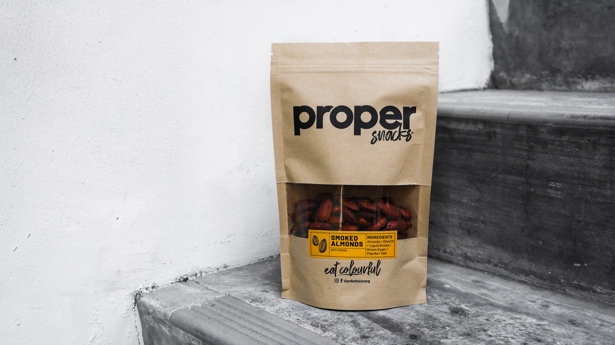 Poke Theory Smoked Almonds