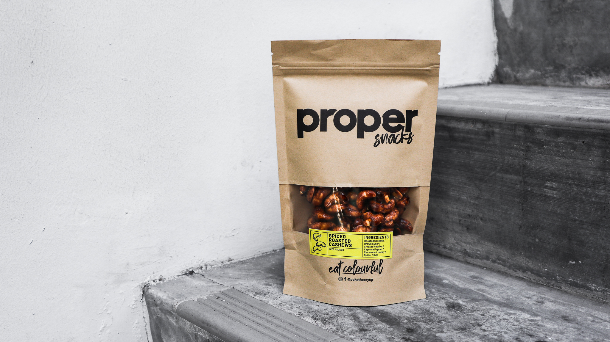 Poke Theory Spiced Roasted Cashews