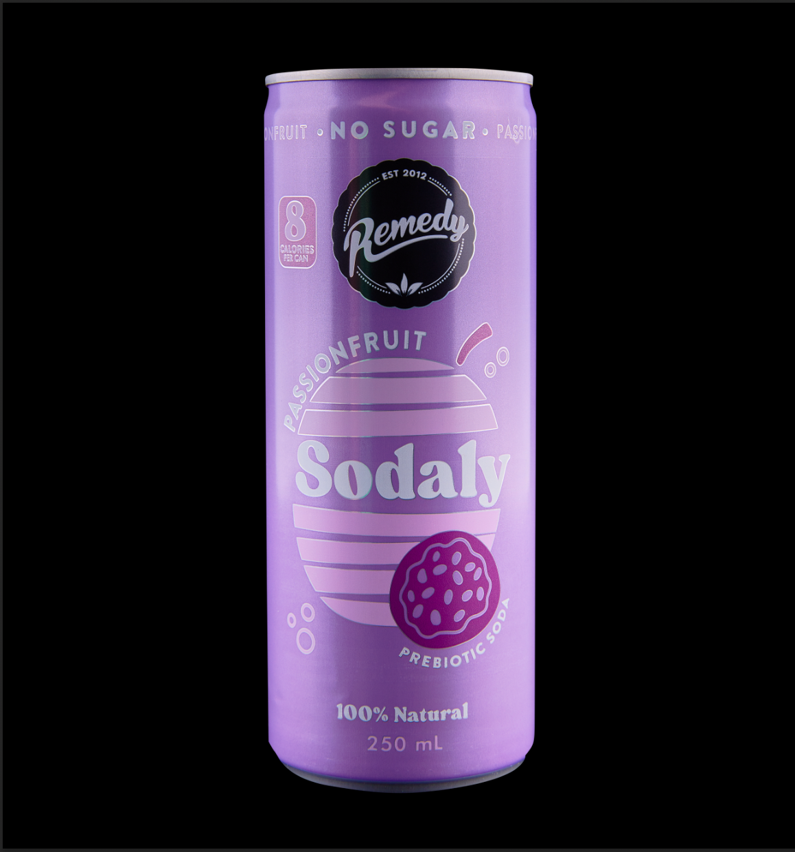 Poke Theory Sodaly Flavoured Soda (Passionfruit)